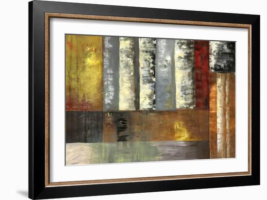 Abstracted Birches I-Sloane Addison  -Framed Art Print
