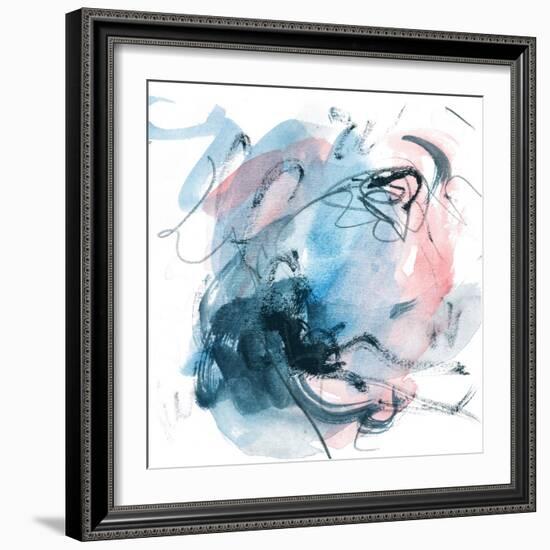 Abstracted Blues I-Melissa Wang-Framed Art Print