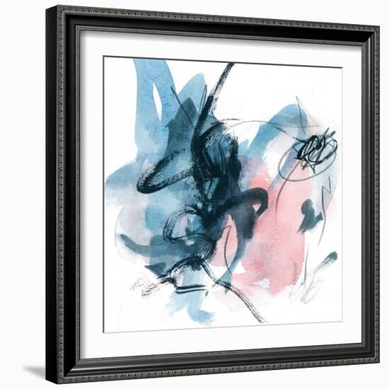 Abstracted Blues III-Melissa Wang-Framed Art Print