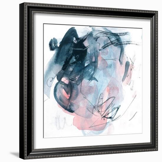 Abstracted Blues IV-Melissa Wang-Framed Art Print