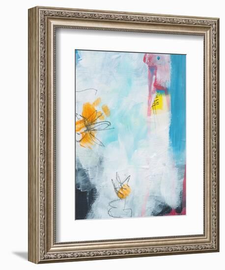 Abstracted Botanical Two-Jan Weiss-Framed Art Print