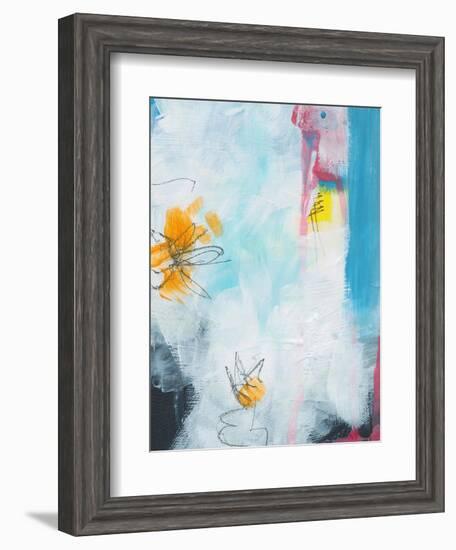 Abstracted Botanical Two-Jan Weiss-Framed Art Print