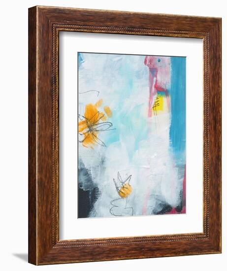 Abstracted Botanical Two-Jan Weiss-Framed Art Print