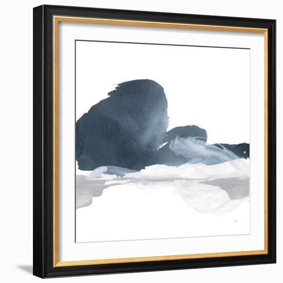 Abstracted Coastal I-Chris Paschke-Framed Art Print