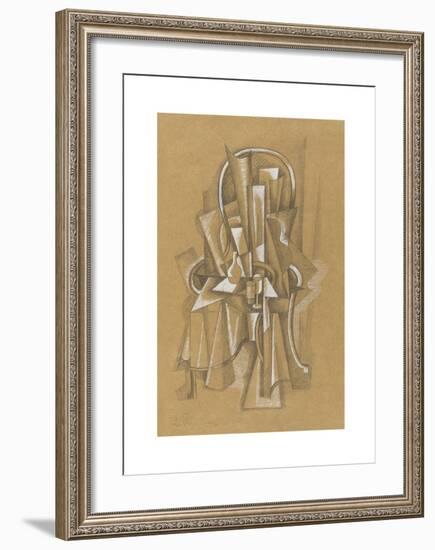 Abstracted Still Life-Roger De La Fresnaye-Framed Premium Giclee Print