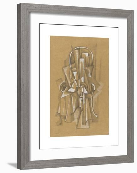 Abstracted Still Life-Roger De La Fresnaye-Framed Premium Giclee Print