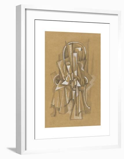 Abstracted Still Life-Roger De La Fresnaye-Framed Premium Giclee Print