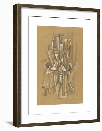 Abstracted Still Life-Roger De La Fresnaye-Framed Premium Giclee Print