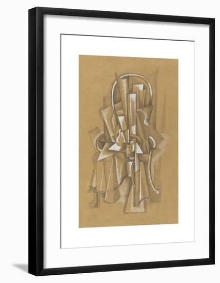 Abstracted Still Life-Roger De La Fresnaye-Framed Premium Giclee Print