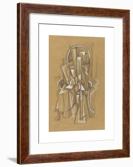 Abstracted Still Life-Roger De La Fresnaye-Framed Premium Giclee Print