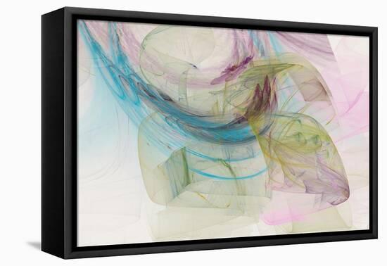 Abstraction 10711-Rica Belna-Framed Premier Image Canvas