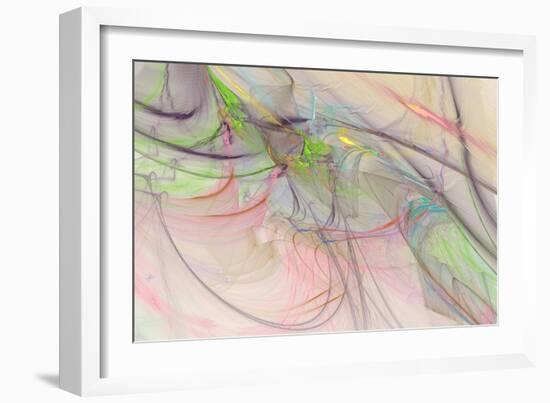 Abstraction 10714-Rica Belna-Framed Giclee Print