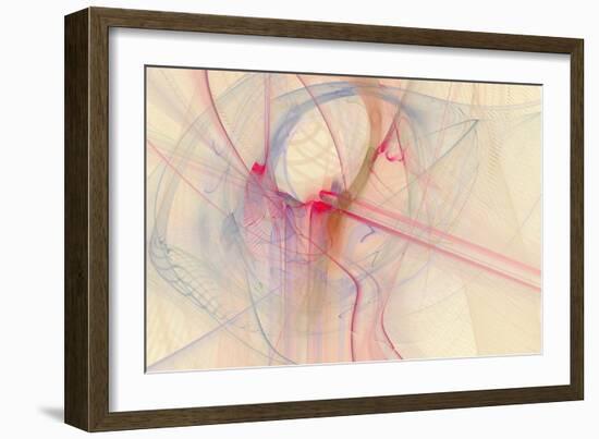 Abstraction 10727-Rica Belna-Framed Giclee Print