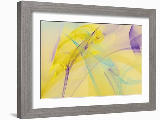 Abstraction 10730-Rica Belna-Framed Giclee Print