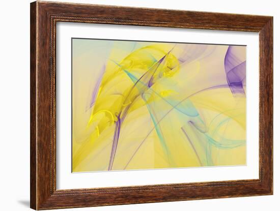 Abstraction 10730-Rica Belna-Framed Giclee Print