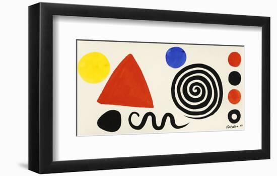 Abstraction, 1966-Alexander Calder-Framed Art Print
