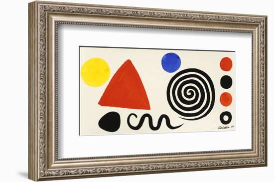 Abstraction, 1966-Alexander Calder-Framed Art Print