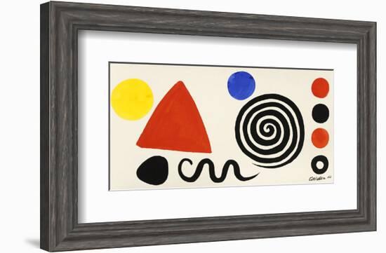 Abstraction, 1966-Alexander Calder-Framed Art Print