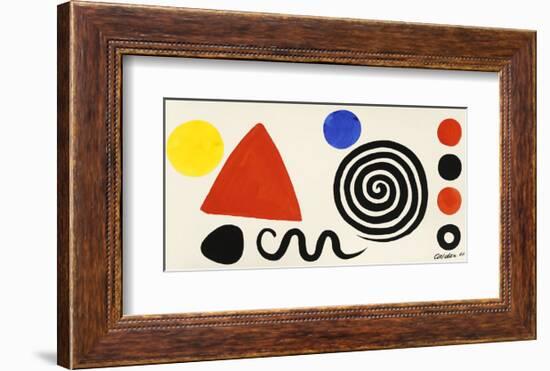 Abstraction, 1966-Alexander Calder-Framed Art Print