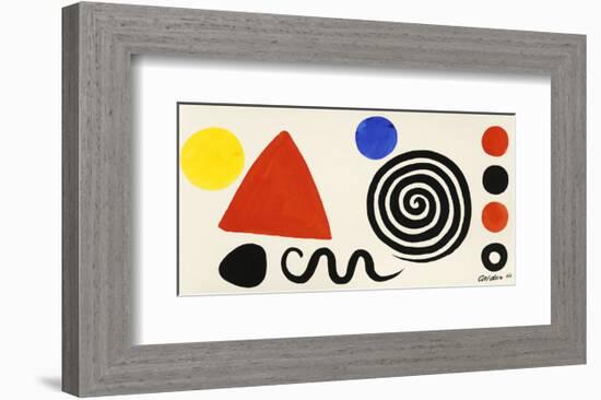 Abstraction, 1966-Alexander Calder-Framed Art Print