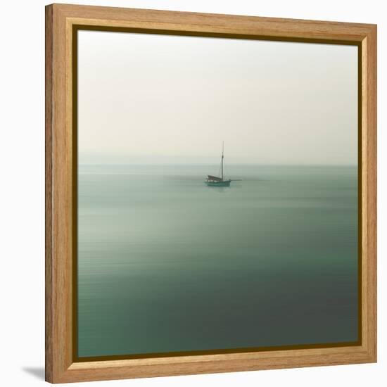 Abstraction Marine-Viviane Fedieu Daniel-Framed Stretched Canvas