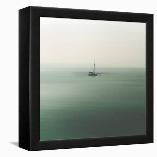 Abstraction Marine-Viviane Fedieu Daniel-Framed Stretched Canvas