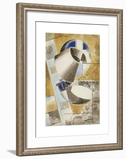 Abstraction (Rotary Objects)-Paul Nash-Framed Premium Giclee Print