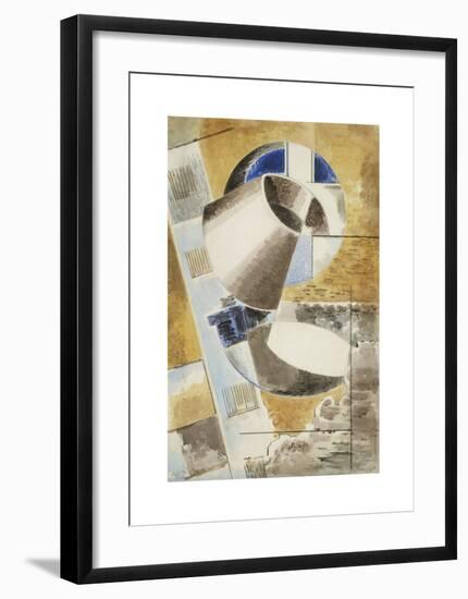 Abstraction (Rotary Objects)-Paul Nash-Framed Premium Giclee Print