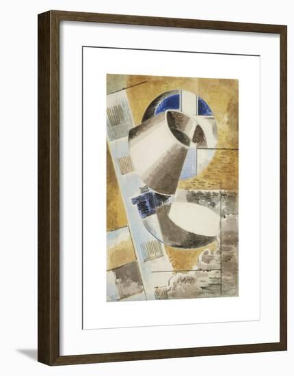 Abstraction (Rotary Objects)-Paul Nash-Framed Premium Giclee Print