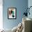 Abstracts Mid-Century Color 2-David Moore-Framed Art Print displayed on a wall