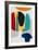 Abstracts Mid-Century Color 2-David Moore-Framed Art Print