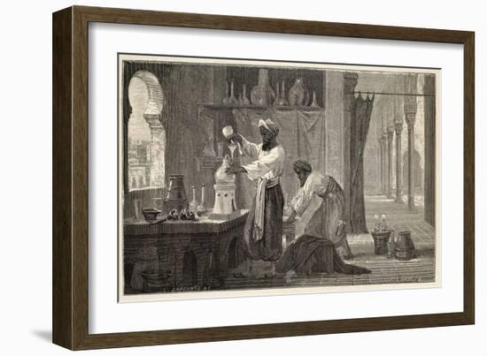 Abu Bakr Muhammad Ibn Zakariya Razi Known as Rhazes in the West-Jan Verhas-Framed Art Print