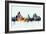 Abu Dhabi Skyline-Michael Tompsett-Framed Art Print