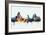 Abu Dhabi Skyline-Michael Tompsett-Framed Premium Giclee Print