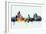 Abu Dhabi Skyline-Michael Tompsett-Framed Premium Giclee Print