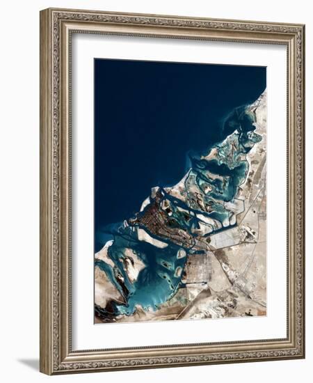 Abu Dhabi, United Arab Emirates-PLANETOBSERVER-Framed Photographic Print