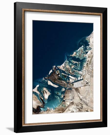 Abu Dhabi, United Arab Emirates-PLANETOBSERVER-Framed Photographic Print