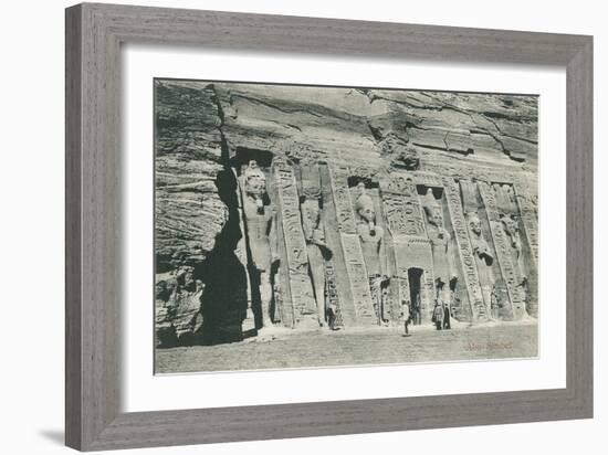 Abu Simbel, Egypt-null-Framed Art Print