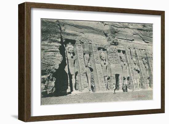 Abu Simbel, Egypt-null-Framed Art Print