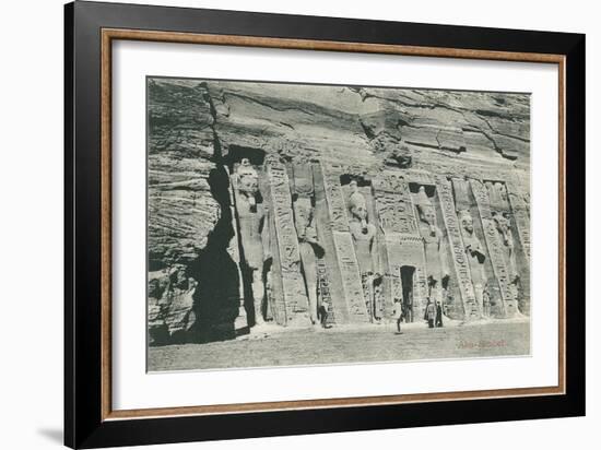 Abu Simbel, Egypt-null-Framed Art Print