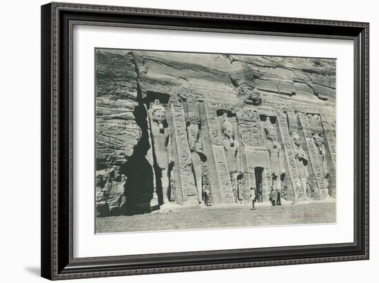 Abu Simbel, Egypt-null-Framed Art Print