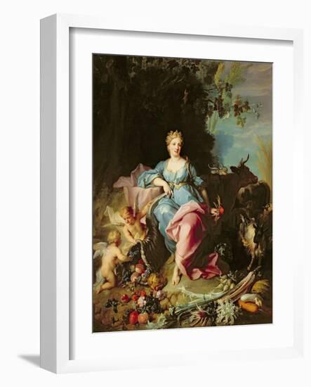 Abundance, 1719-Jean-Baptiste Oudry-Framed Giclee Print