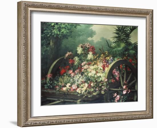 Abundance of Flowers-Desire De Keghel-Framed Giclee Print