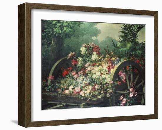 Abundance of Flowers-Desire De Keghel-Framed Giclee Print