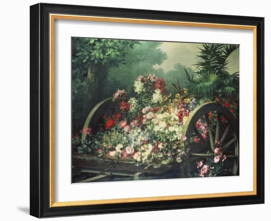 Abundance of Flowers-Desire De Keghel-Framed Giclee Print