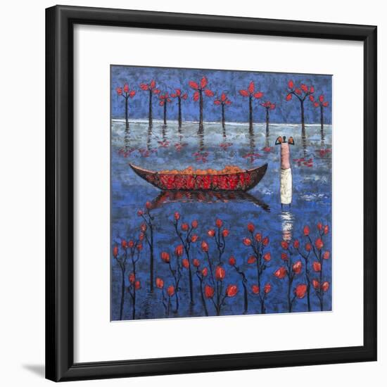 Abundant River-Michel Rauscher-Framed Art Print