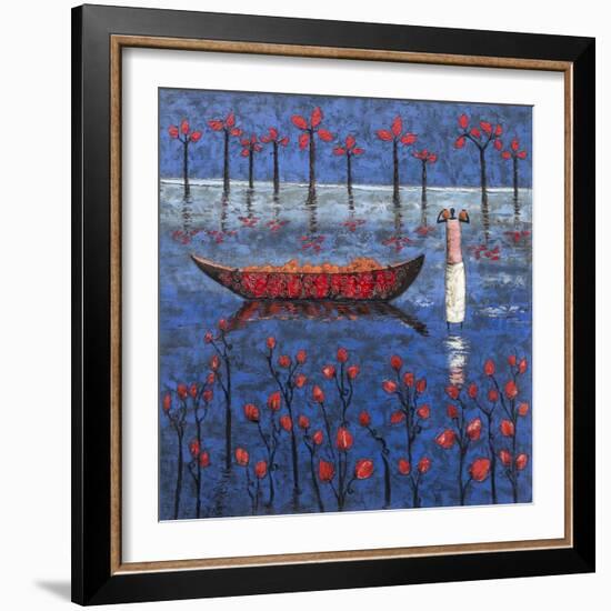 Abundant River-Michel Rauscher-Framed Art Print