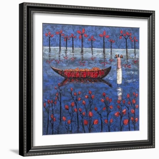 Abundant River-Michel Rauscher-Framed Art Print