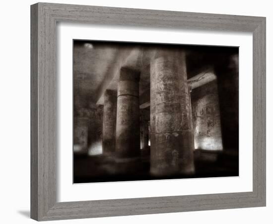 Abydos Temple, Egypt-Clive Nolan-Framed Photographic Print