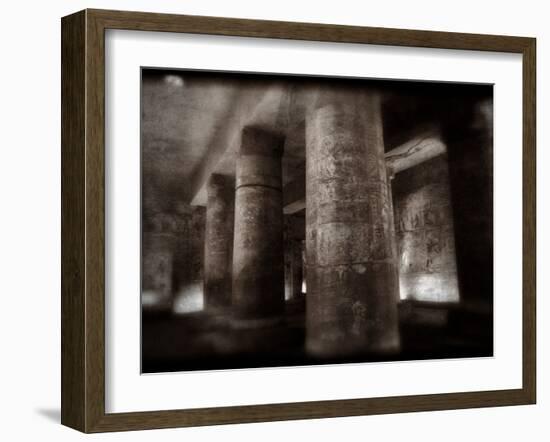 Abydos Temple, Egypt-Clive Nolan-Framed Photographic Print